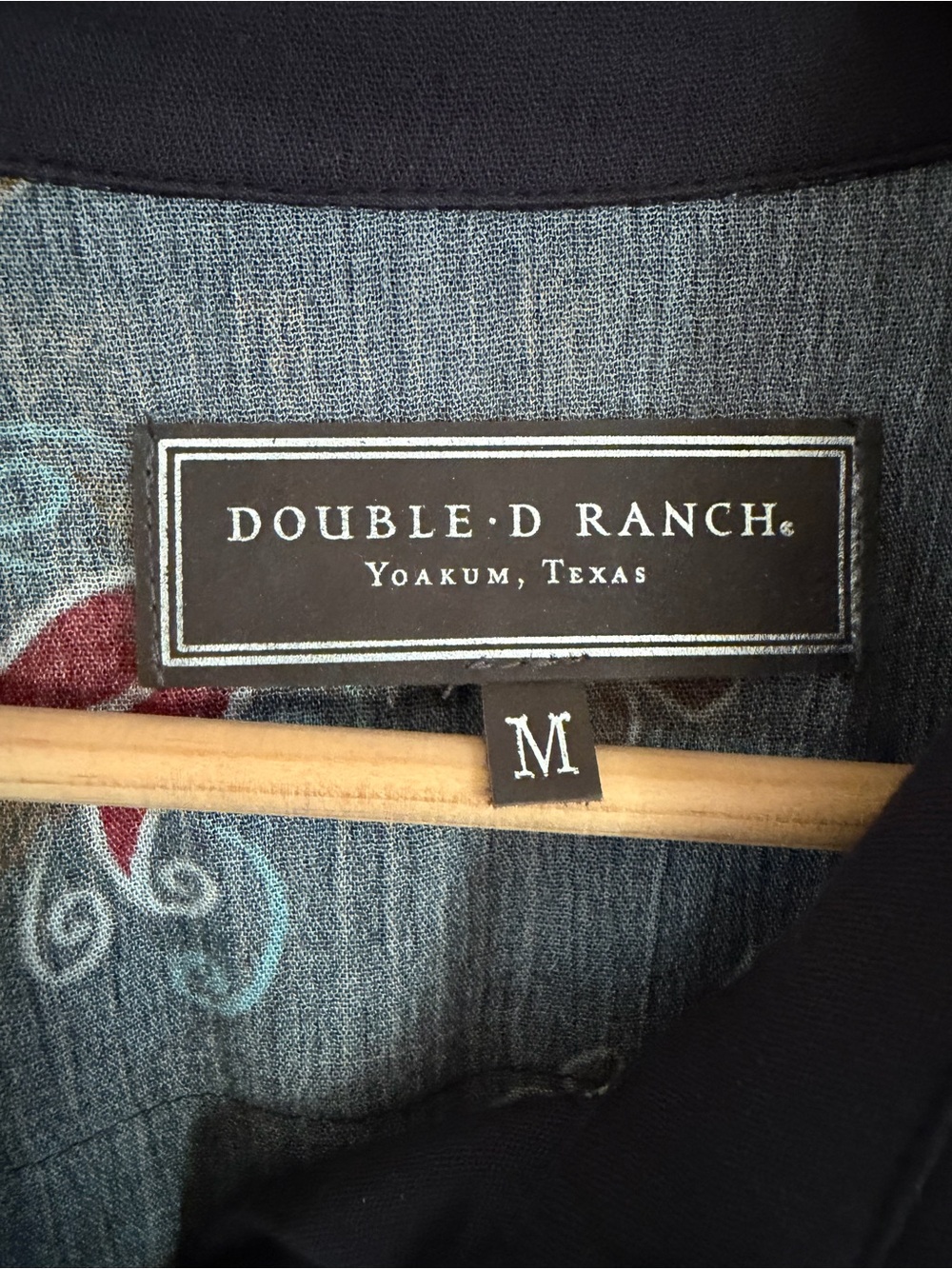 Double D Ranch Western Print Button-Front Dress - Picture 3 of 4